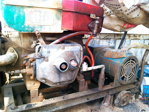 兴仁单杠柴油机发电机出租